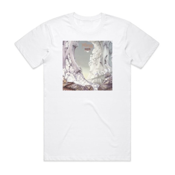 Yes Relayer Album Cover T-shirt Hvid XL