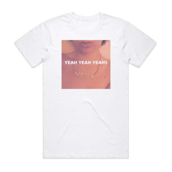 Yeah Yeah Yeahs Mini Album Album Cover T-shirt Hvid XL