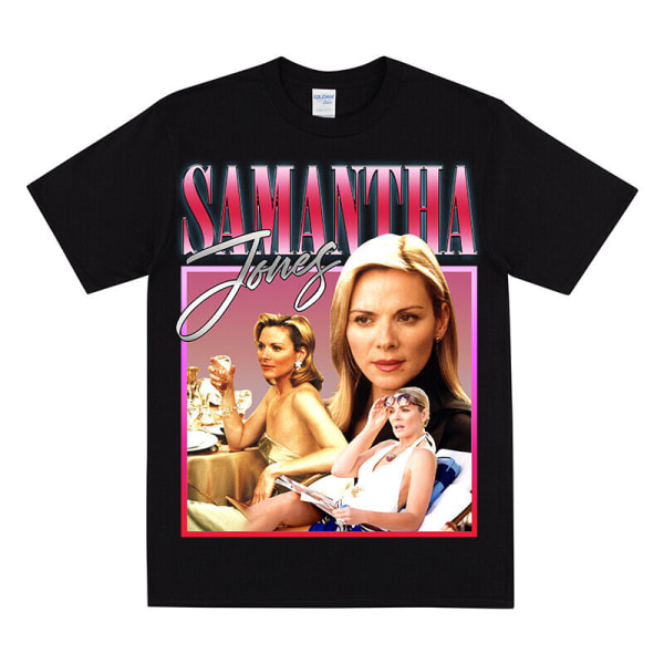 SAMANTHA JONES Skjorte Til SATC Fans Black XL