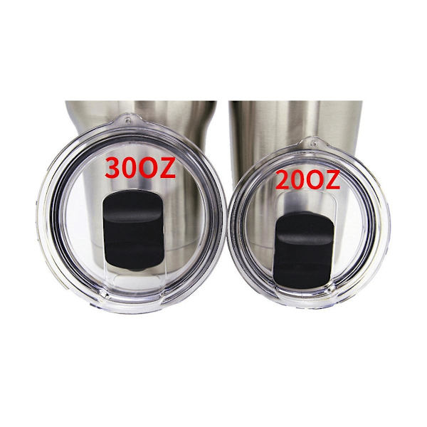 1 st Magnetiskt Spillskyddande Mugglock 20oz Mugg Vattenkopplock Koppsmagnetlock Koppsflasklopp