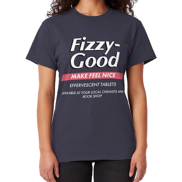 Fizzy-Good Make Feel Nice Black Books T-skjorte navy S