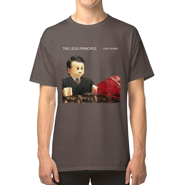 Gary Numan The Pleasure Principle Squared -paita darkgrey M