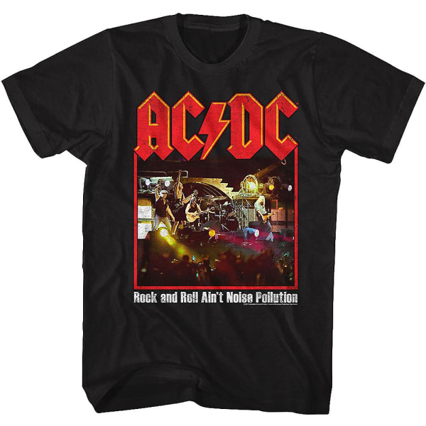 Rock and Roll är inte bullerföroreningar ACDC T-shirt S