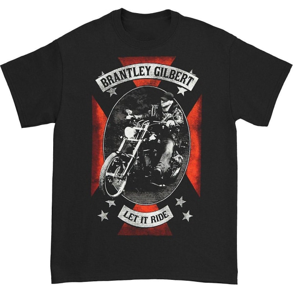 Brantley Gilbert Let It Ride -paita XXL