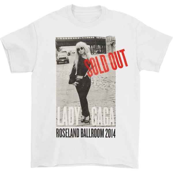 Lady Gaga Slutsåld Roseland Event T-shirt XL