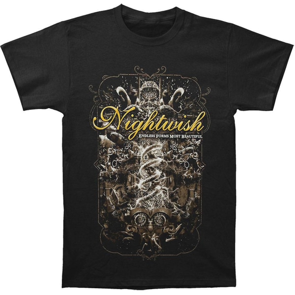 Nightwish Endless Forms Most Beautiful Tour Electric Factory T-shirt M