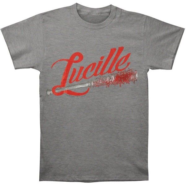 Walking Dead Lucille Baseball Bat T-shirt L