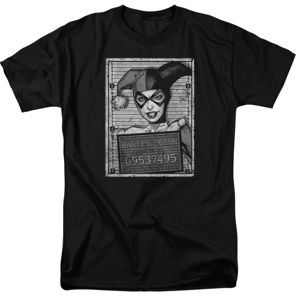 Harley Quinn Mug Shot DC Comics T-shirt Ny M