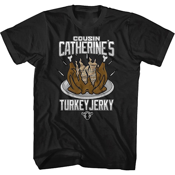 Cousin Catherine's Tyrkisk Jerky Juleferie T-skjorte M