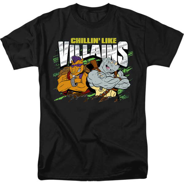 Chillin' Like Villains Teenage Mutant Ninja Turtles T-shirt M