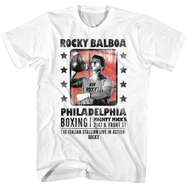 Live In Action Rocky T-paita XXXL