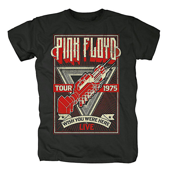 Pink Floyd Wish You Were Here Tour 75 T-skjorte XXL