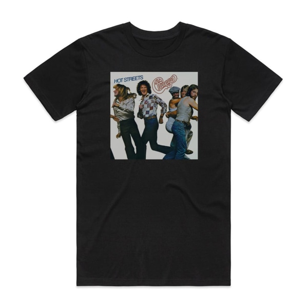 Chicago Hot Streets Album Cover T-Shirt Sort L