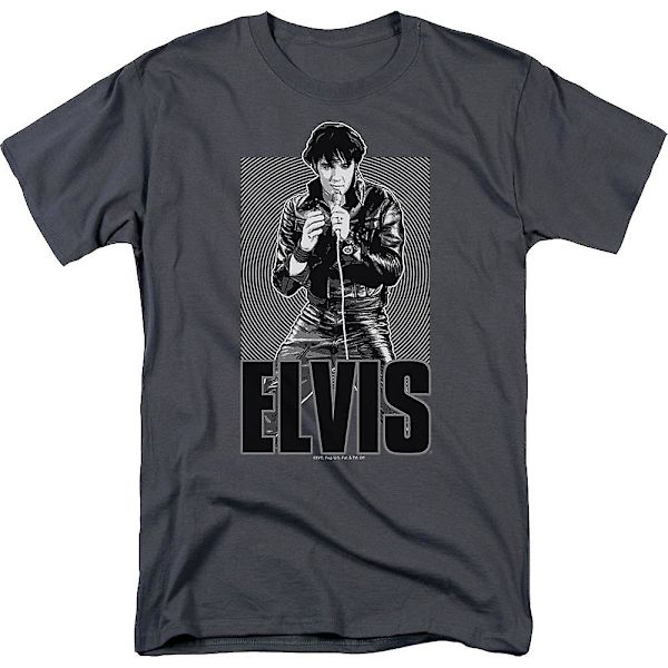 Læderdragt Elvis Presley T-shirt L