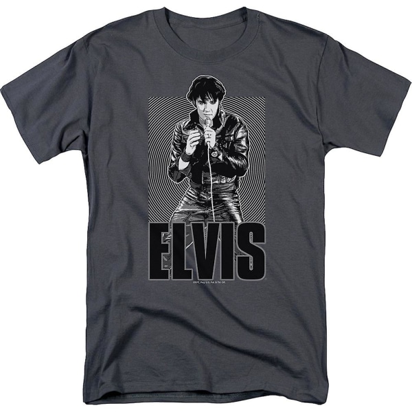 Læderdragt Elvis Presley T-shirt M