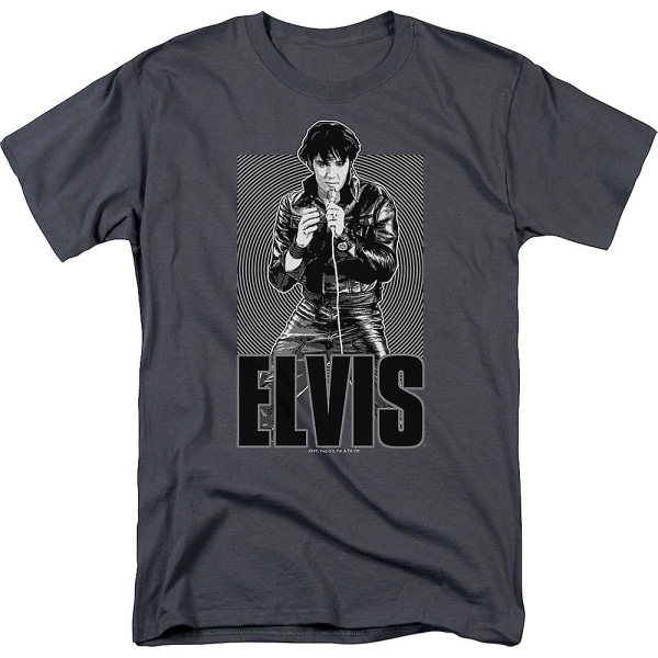 Läderkostym Elvis Presley T-shirt XL