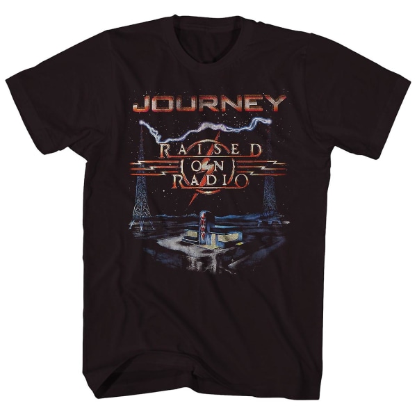 Journey T-shirt med Raised On The Radio Album Cover Art XXXL