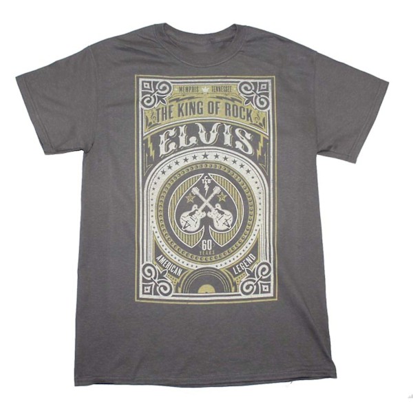 Elvis Presley T-shirt Elvis Presley 60 år Legend T-shirt S