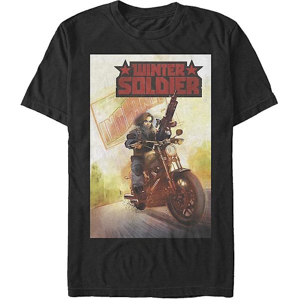 Vinter Soldat Marvel Comics T-shirt M