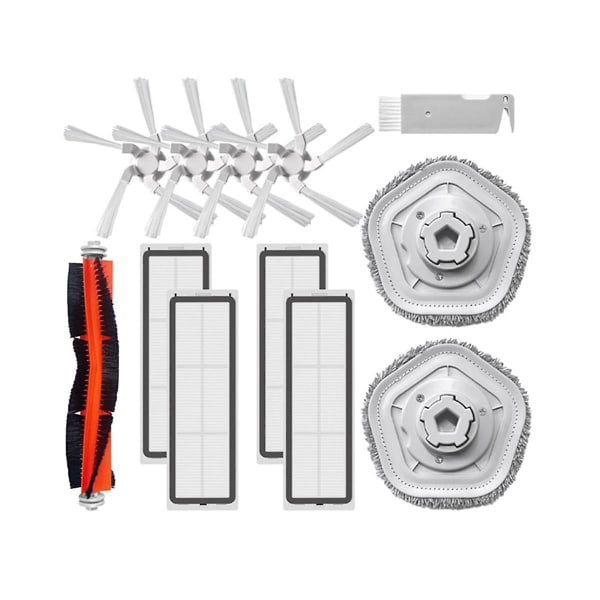 For Bot W10 W10pro Robotti-imurin Tarvikkeet, Pääsivuhárja Hepa-suodatin Mop-liina Varaosa