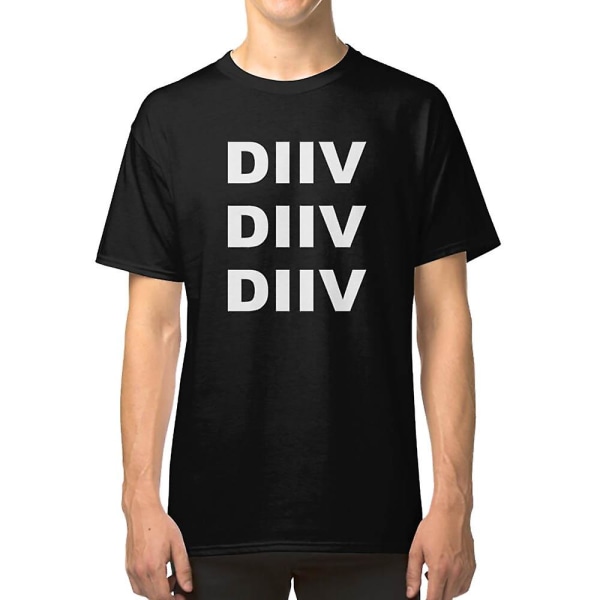 DIIV Band Trio Logotyp T-shirt M