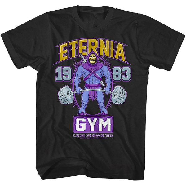 MOTU Eternia Gym Skeletor T-paita S