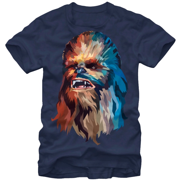 Chewbacca Målning Star Wars T-Shirt M