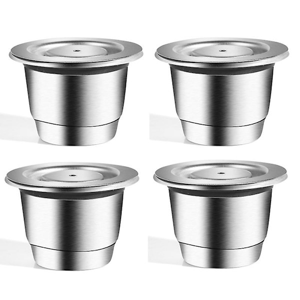 Espresso Kapslar för Återfyllning, Återanvändbara Kapslar i Rostfritt Stål