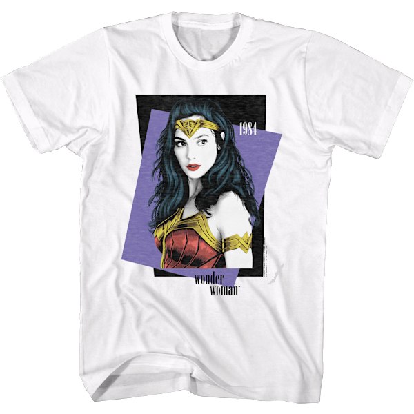 1984 Pose Wonder Woman T-paita Uusi M