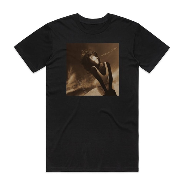 Mariah Carey Emotions 1 Album Cover T-Shirt Sort L