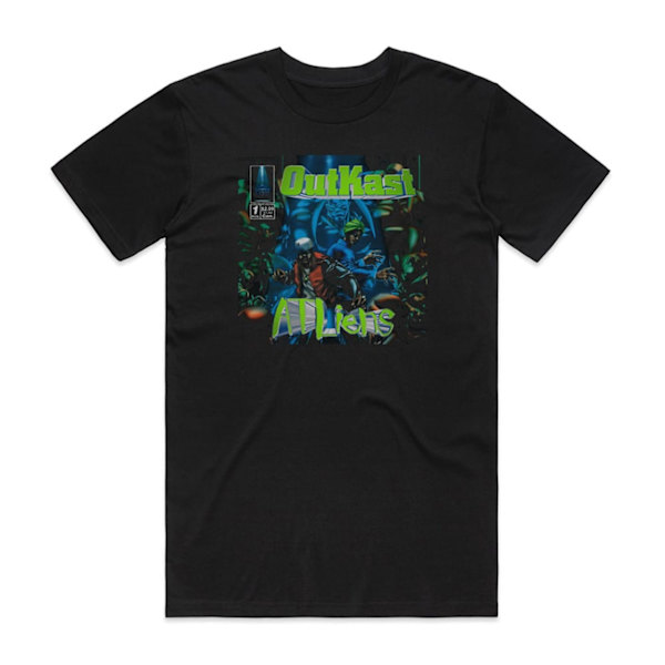 OutKast Atliens 1 Album Cover T-Shirt Sort M