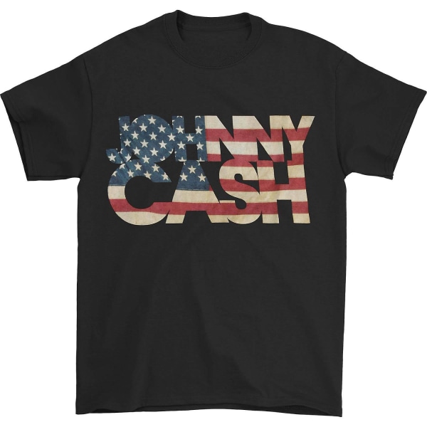 Johnny Cash Flag T-shirt M