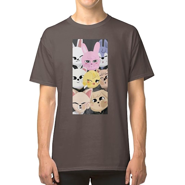 SKZOO Stray Kids SKZ T-paita darkgrey XL