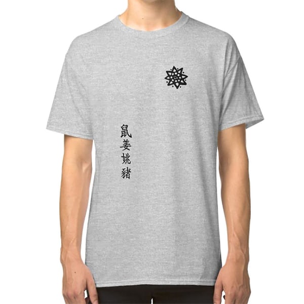 ARROW - Oliver Queen tatoveringer T-shirt grey XL