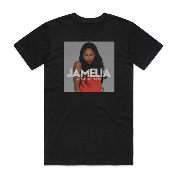 Jamelia Superstar The Hits Album Cover T-shirt Svart XL