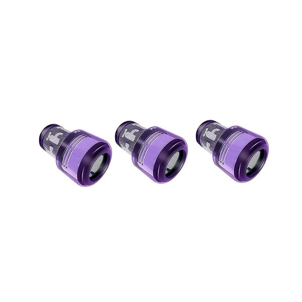 3 st Hepa-filter för V12 Detect Slim Absolute Clean Batteridammsugare Delar