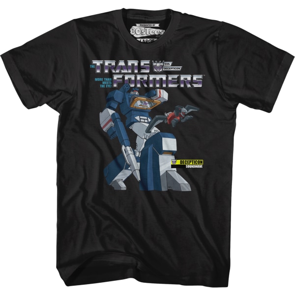 Laserbeak ja Soundwave Transformers T-paita M