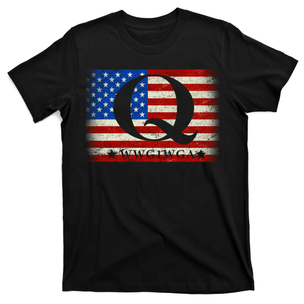 Q-anon WWG1WGA Where We Go One We Go All T-shirt S