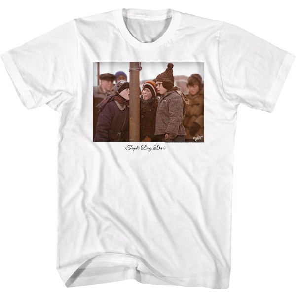 Triple Dog Dare Julehistorie T-shirt XXL