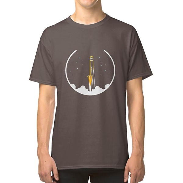 Trombone - Raket, rolig trombonpresent T-shirt S