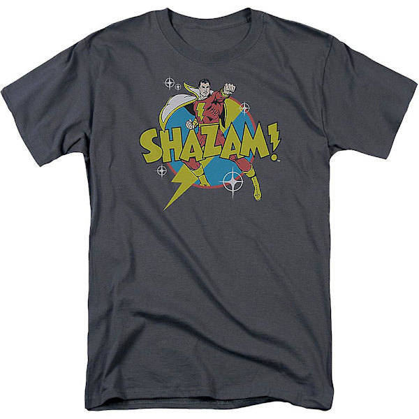 Action Pose Shazam DC Comics T-skjorte M