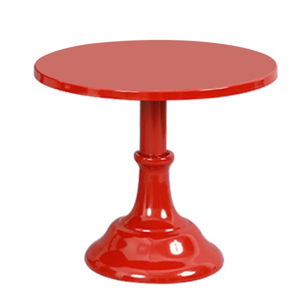 Metallisk kakefat Rund Sokkel Dessert Holder Cupcake Display Stativ Bursdag Bryllup Baking Pan