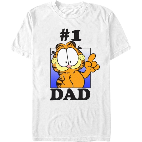 #1 Pappa Garfield T-shirt L