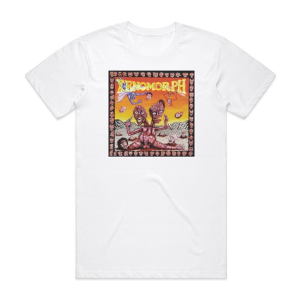 Xenomorph Acardiacus Album Cover T-Shirt White XXXL