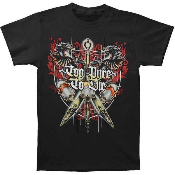 Too Pure To Die Swords T-shirt XXL