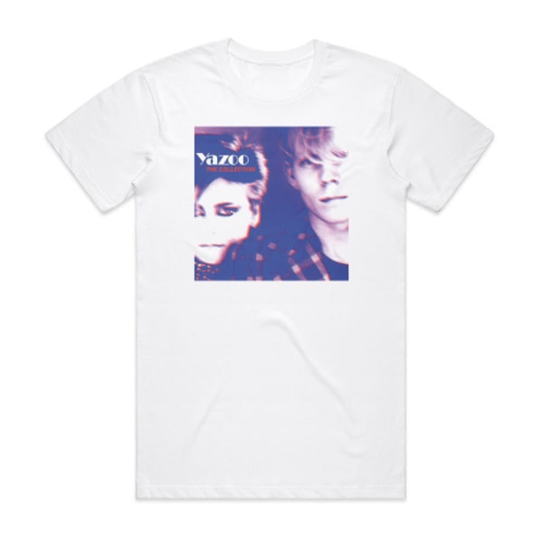 Yazoo The Collection Album Cover T-shirt Hvid M