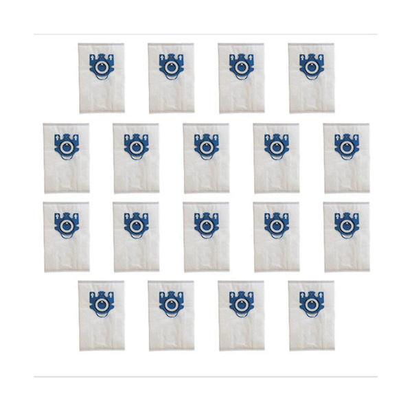 18 st Dammsugarpåsar för Gn 3D Dammsugare Complete C3, Complete C2, Classic C1, S400, S600, S800, S2