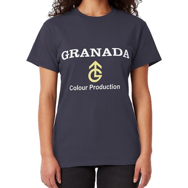 Granada television Retro T-shirt black XXXL