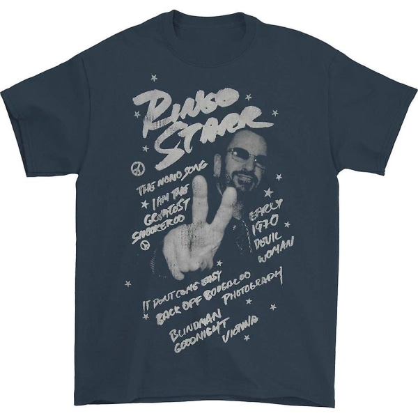 Ringo Starr Ringo Starr Sangtitel T-shirt XL