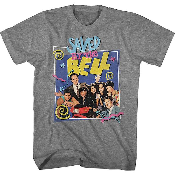 Räddade av Klockan T-shirt XXXL